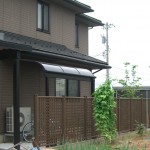 木樹脂フェンス