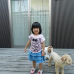 子供とわんちゃん