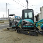 親子ユンボ