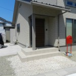 セミクローズ外構施工前