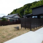 張りたての芝生